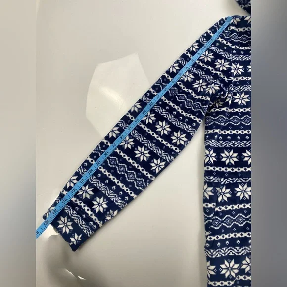 LAND’S END blue christmas soft sweater p26-04 - Picture 7 of 8